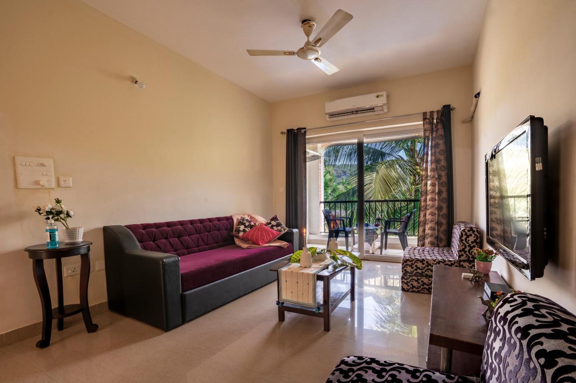 Goa Chillout Apartment - 1Bhk, באג'ה מראה חיצוני תמונה